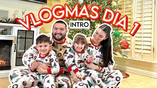 VLOGMAS DAY 1 🎄⎪YA TENEMOS INTRO NAVIDEÑO + DETRAS DE CAMARA❤️