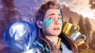 El TROFEO PLATINO de HORIZON ZERO DAWN es NOCIVO PARA LA SALUD