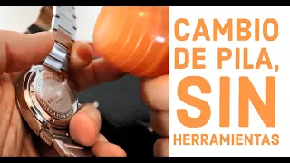 🔋 TUTORIAL: Cómo cambiar la pila de tu reloj sin herramientas