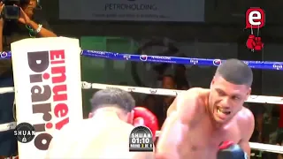 Luis Salazar (DOM) vs Bernardo Lebron (PUR) - WBA KO a las Drogas