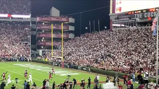 South Carolina's Xavier Legette runs 100 yards for a TD on the Opening Kick vs Texas A&M | 10.22.22