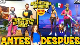 BUSCANDO A MI PRIMERA NOVIA MEXICANA QUE Se Burló De Mi POR *B0T* En FREE FIRE 😭Su Ex LE ROB0 TOD0!!