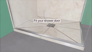 Tiled Shower Tray Installation - Henry Brooks