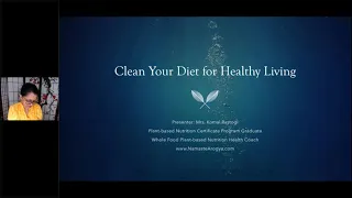 Clean Up Your Diet for Healthy Living! - NorthSouth Webinar Series