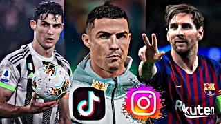 Best LEO MESSI & CRISTANO RONALDO Edits | Tik Tok & Reels (#20)