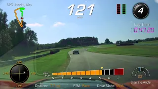 1:55.96 lap of VIR Full in a 2019 Corvette ZR1