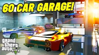 THE NEW LUXURY 60 CAR GARAGE?! (GTA 5 Online)