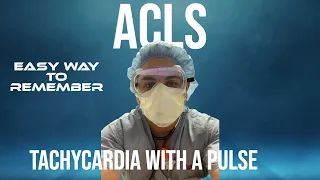 ACLS- Easy way to remember Medications | Tachycardia with a Pulse