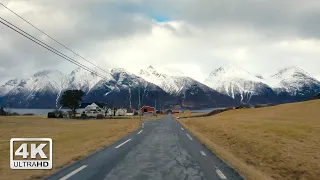 Scenic Mountain/Fjord Drive in Norway: Store-Standal, Sunnmøre, 4K 60fps