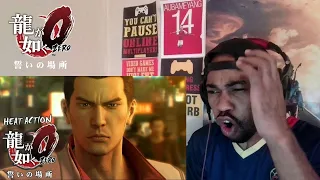 Yakuza 0 All Kiryu Heat Actions Reaction