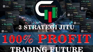 3 Strategi Jitu Trading Futures! Cara Profit Trading Futures Binance 100% Pasti Cuan! CryptoCurrency