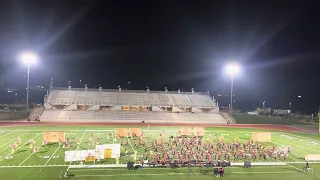 Clear Brook HS Band UIL Area 6A Finals on 10/21/2023 at Challenger Stadium “The Inn Between “