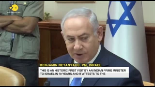 Benjamin Netanyahu speaks on PM Modi's visit to Israel