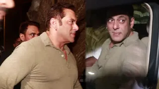 Salman Khan Dashing Entry At Ashvini Yardi's Birthday Bash