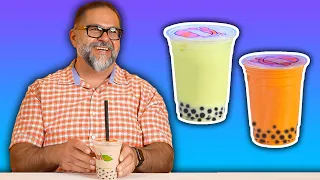 Mexican Dads try BOBA for the first time