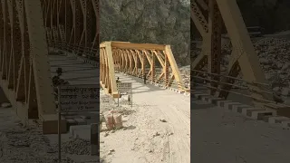Khulalu bridge connecting two belts of Kalikot. #travel #karnali #kalikot #jahapayotehi
