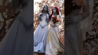 Corpse Bride and Wedding Sally Cosplay Transformation