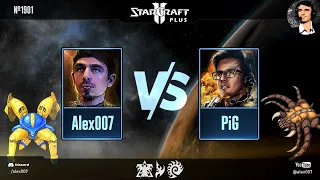 Alex007 vs PiG: Битва грандмастеров-рандомов в StarCraft II PLUS - Три лучших игры шоуматча ютуберов