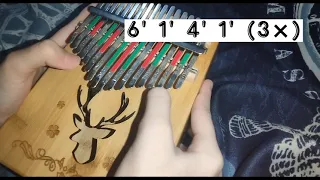 Radiohead - No Surprise (Kalimba Cover with Tab's) | RealWildRose