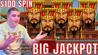 HUGE JACKPOT On High Limit Dollar Storm Slot Machine - $100 Spins