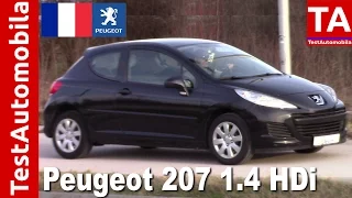 PEUGEOT 207 1.4 HDi 2010 Test