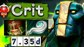 Задрот Земели, Крит на своей сигнатурке! - Cr1t Earth Spirit 7.35 DOTA 2