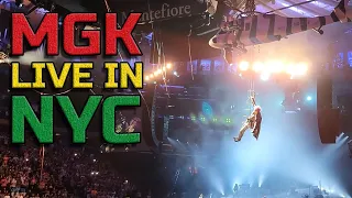MGK live at Madison Square Garden - Exploring NYC VLOG