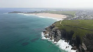 Fistral Beach - A Complete Drone Tour