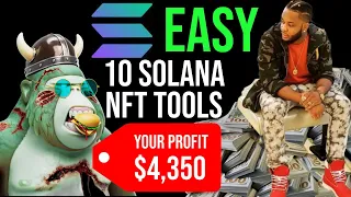 TOP 10 SOLANA NFT ANALYSIS TOOLS (THIS IS ALL YOU NEED!) 😱😱😱