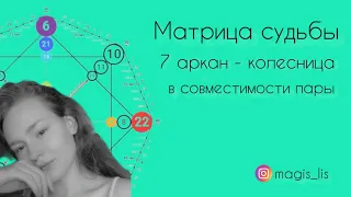 7 аркан в совместимости пары · матрица судьбы совместимость · матрица души