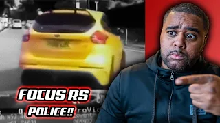 POLICE CHASE FOCUS RS IN BIRMINGHAM REACTION!!