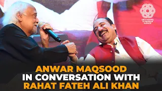 Anwar Maqsood In Conversation With Rahat Fateh Ali Khan | Arts Council of Pakistan Karachi