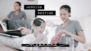 a v detailed *healthy* MORNING ROUTINE ft. solana 🙈