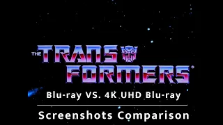 The Transformers: The Movie - Blu-ray VS. 4K UHD Blu-ray Screenshots Comparison