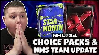 CHOICE PACKS AND NMS TEAM UPDATE (May Edition) | NHL24