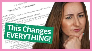 The FDA is FINALLY regulating cosmetics?? Everything you need to know about MoCRA