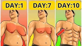 Do This To Watch Your Stubborn Chest Fat Burn Off |  Workout for Rapid Belly Fat Loss