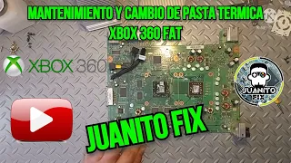 Mantenimiento y cambio de pasta térmica a xbox 360 FAT / Xbox 360 Fat thermal paste change & clean