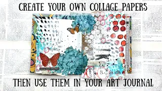 Create Collage Pages then use them in your Art Journal 🦋 ShanoukiArt 🦋🧿