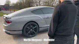 Arsenal Players Leaving Training Ground In Their Supercars 🚗