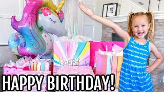 Gemma's 6th BIRTHDAY PARTY!🥳OPENING PRESENTS!