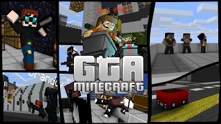Minecraft Animation : Grand Theft Auto Minecraft (GtaMC)