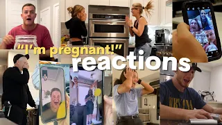 Telling my husband & family I'm PREGNANT! *reactions*