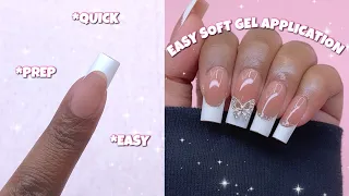 HOW TO MAKE GEL X NAILS LAST 3+ WEEKS! STEP BY STEP PREP | BTART BOX SOFT GEL TIPS