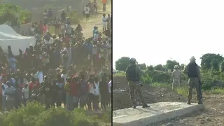 Ejército de República Dominicana resguarda frontera cerrada con Haití | AFP