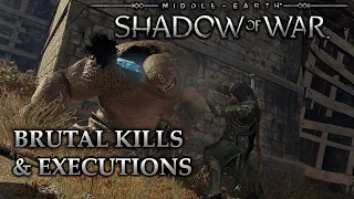 Shadow of War | Best Brutal Kills, Executions, Takedowns | (2k/60fps)