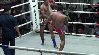 Nazee (Tiger Muay Thai) vs Teeded (CherngTalay Muay Thai) @ Suwit Stadium 19/8/16