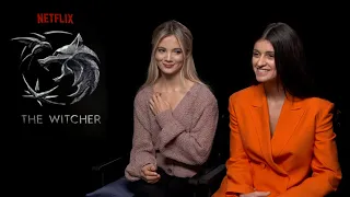THE WITCHER: Ciri (Freya Allan) i Yennefer (Anya Chalotra) on pressure, books and difficult scenes