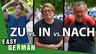 When to Use 'nach' vs. 'zu' and 'in' | Super Easy German 208