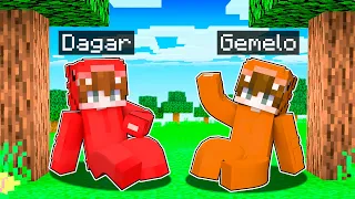 Jugando Minecraft con Mi Hermano Gemelo!